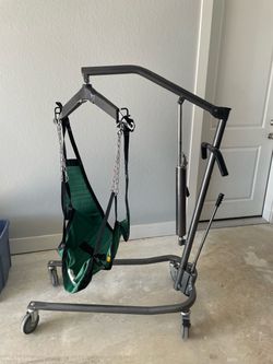 Hydraulic Lift with Sling