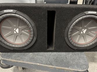 Kicker Comp R’s (2) 10” Subwoofers - Great Condition