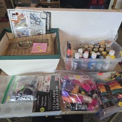 Craft Supplies Embroidery Paints Yarn Beads