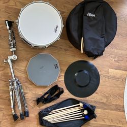 Mendini Student Snare Drum Set 
