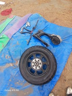 Drive Shaft Off 7t0 With Wheel Hub And Tires