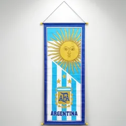 World Cup Soccer  2026 Flag Banner 15x 36"