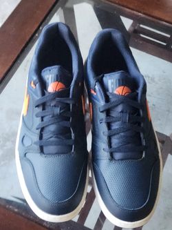 Nike Full Force Low Obsidian Phantom Safety (Navy / Orange) Size 12