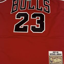 Mitchell & Ness 97-98 Micheal Jordan Bulls Jersey