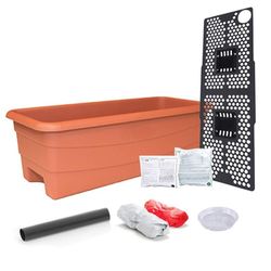 Earthbox JUNIOR GARDEN Kit TERRACOTTA BNIB NEVER USED $70 New