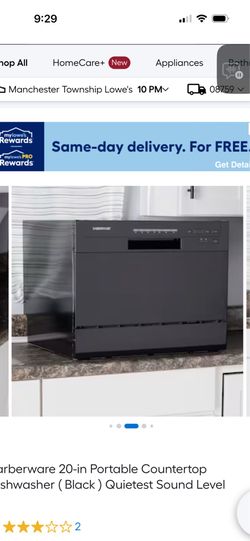 Brand new farberware portable dishwasher