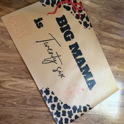 26th Painted Birthday Banner 