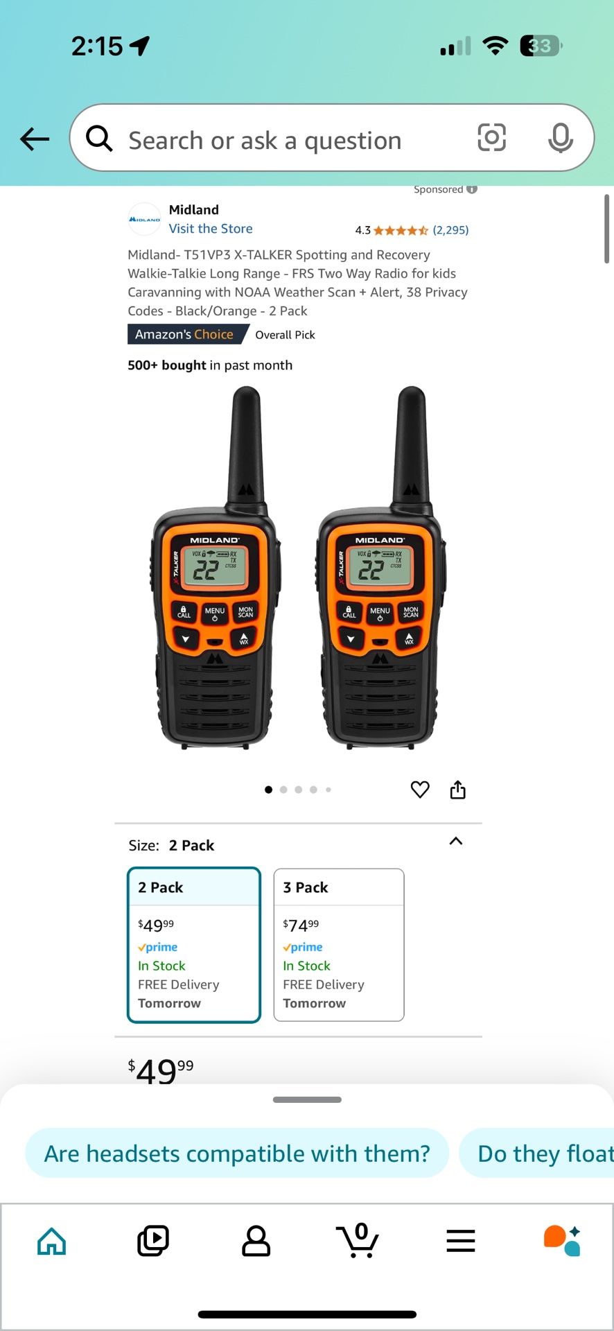 Walkie Talkies