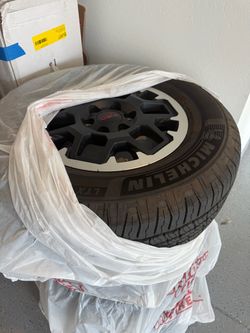 TRD Wheels & Michelin LTX Tires