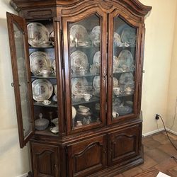 China Cabinet And  Contents