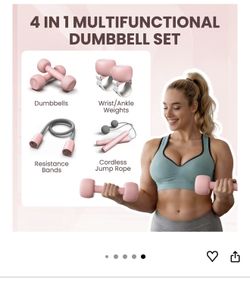 4 in 1 multifunctional dumbbell set