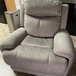 Electric Recliner With Headrest  