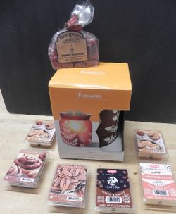 NEW IN BOX: FUSION FULL SIZE WAX WARMER WITH 7 PKGS OF SCENTED WAX