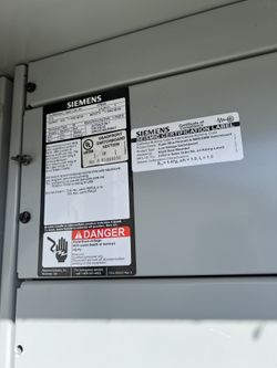 400 Amp Switch Gear