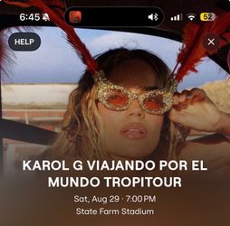 Karol G Concert Tickets