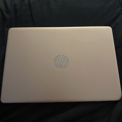 HP 14” rose gold laptop - like new, works great.