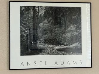 Ansel Adam’s Yosemite park framed art