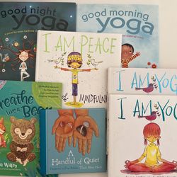 Set of 7 — Children’s Yoga Mindfulness Books