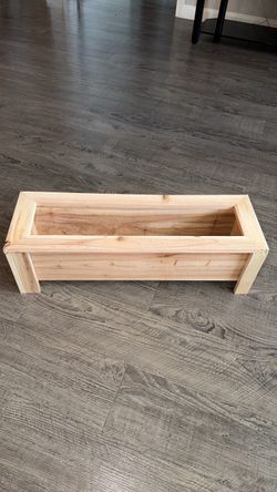Cedar Planter Box with Legs