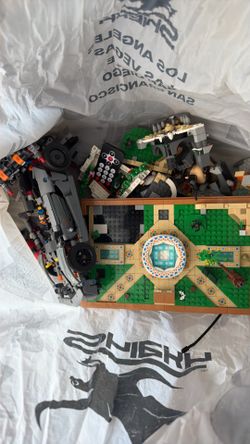 Lego pieces