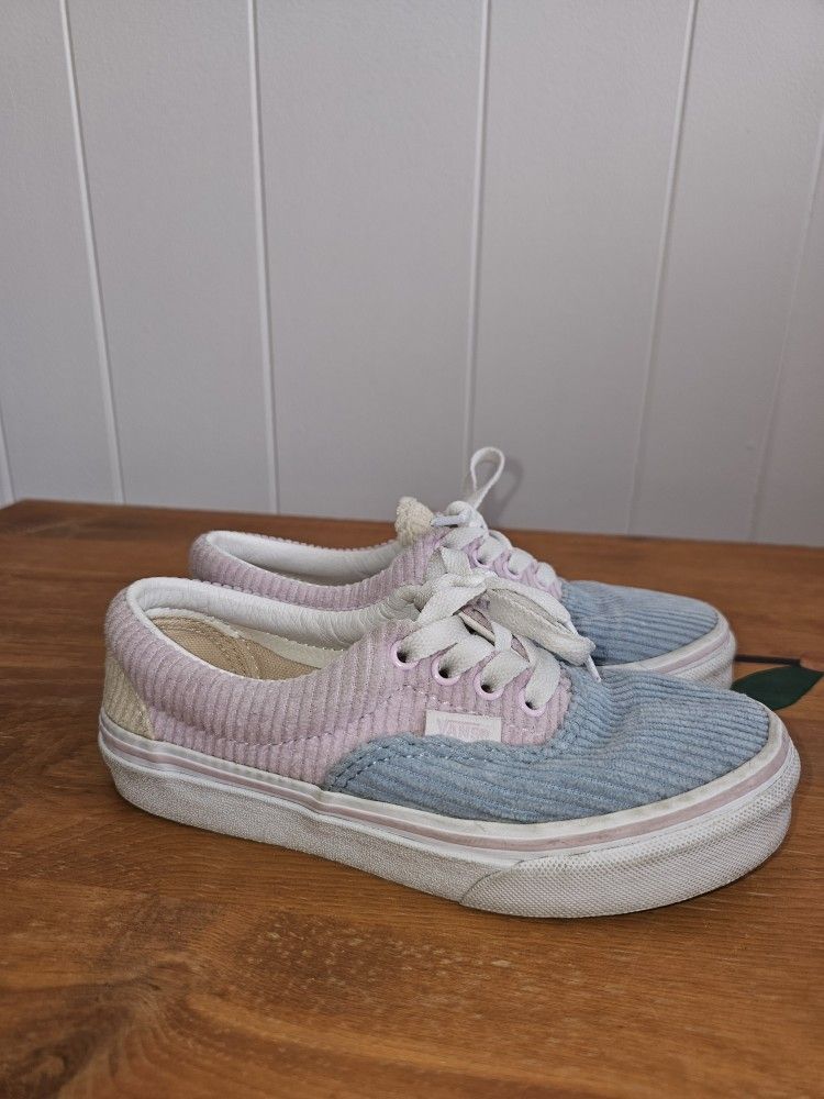 Kids Vans Era Kids 'Corduroy - Lilac Snow BIue Fog