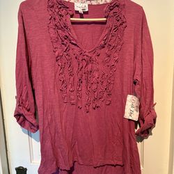 New Ruffle Women’s Top XL