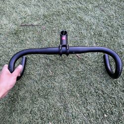 Trek Bontrager Drop Down Road Bars And Neck
