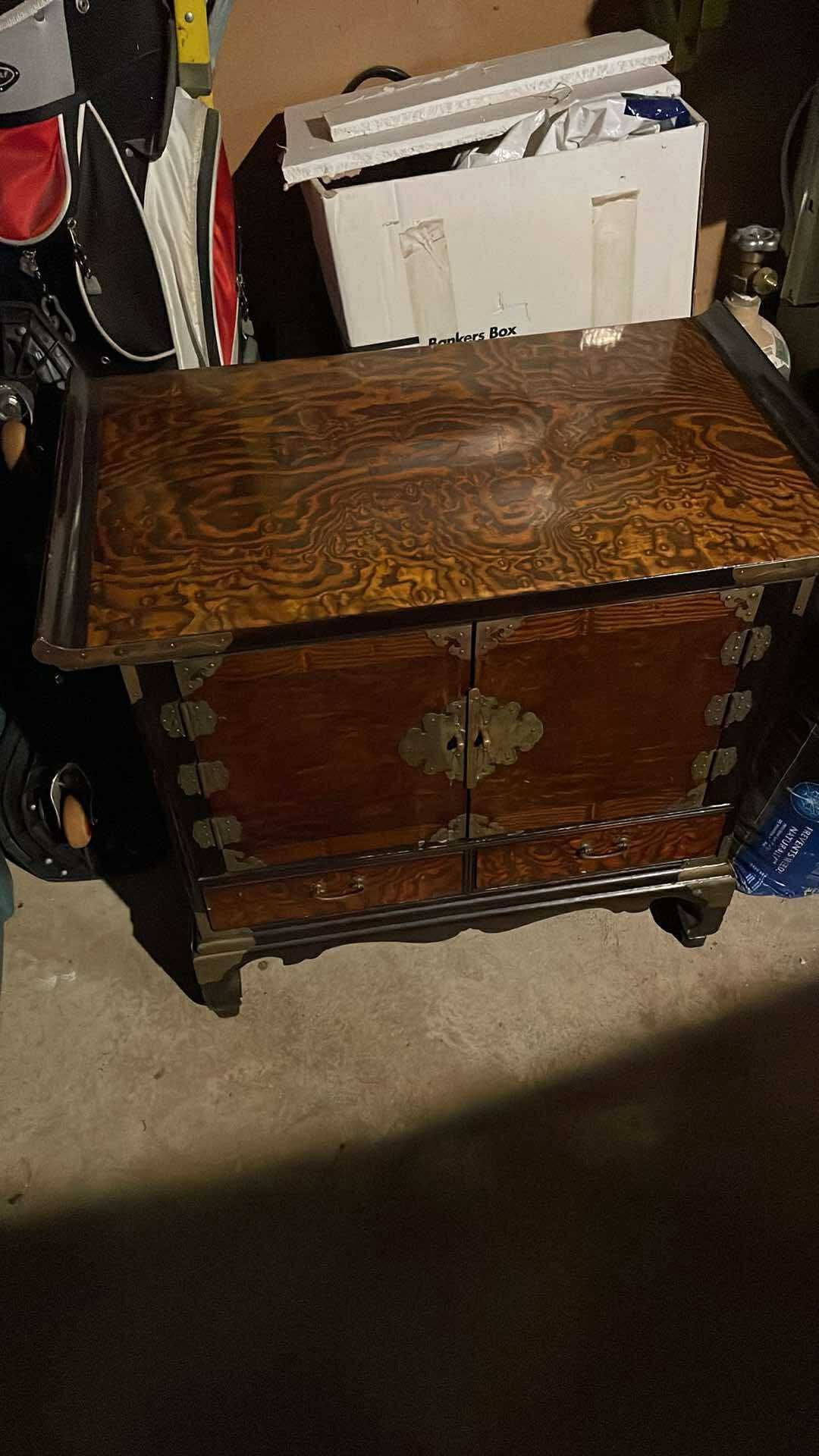 Oriental Style Dresser/Cabinet