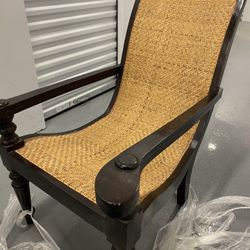 Wicker Chair, Silla De Ratan. For Interior Or Covered Patio