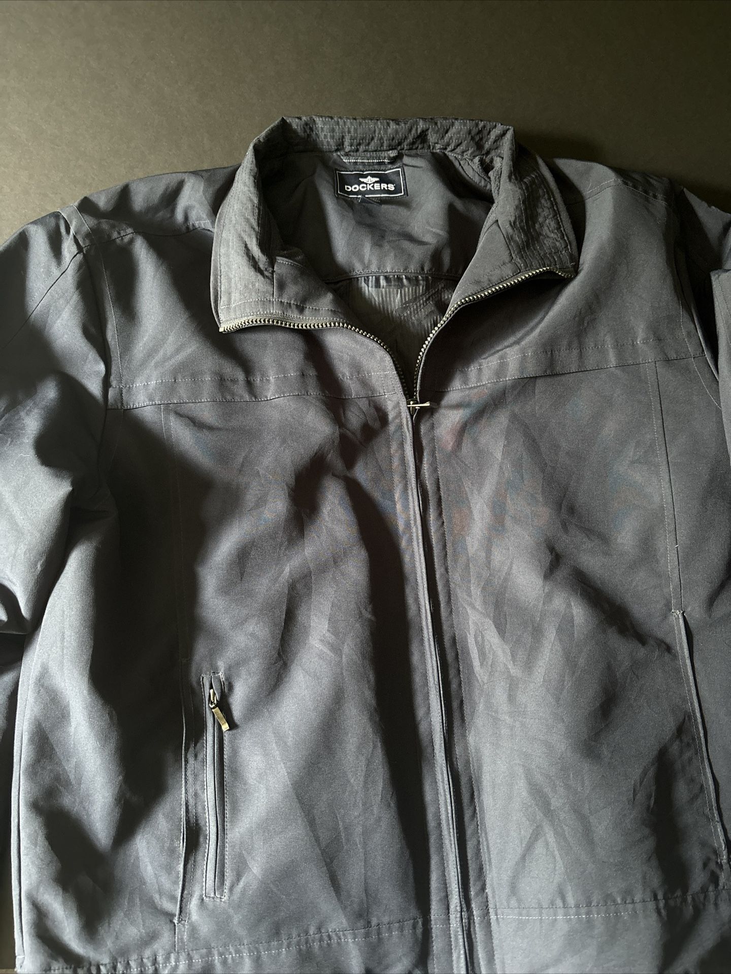 Dockers Men's Premium XL Jacket Full Zip