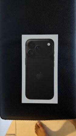 New AT&T iPhone 18 pro black 256gb