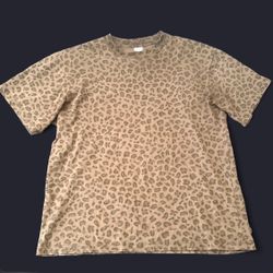  LG Leopard Print 100% Cotton Shirt