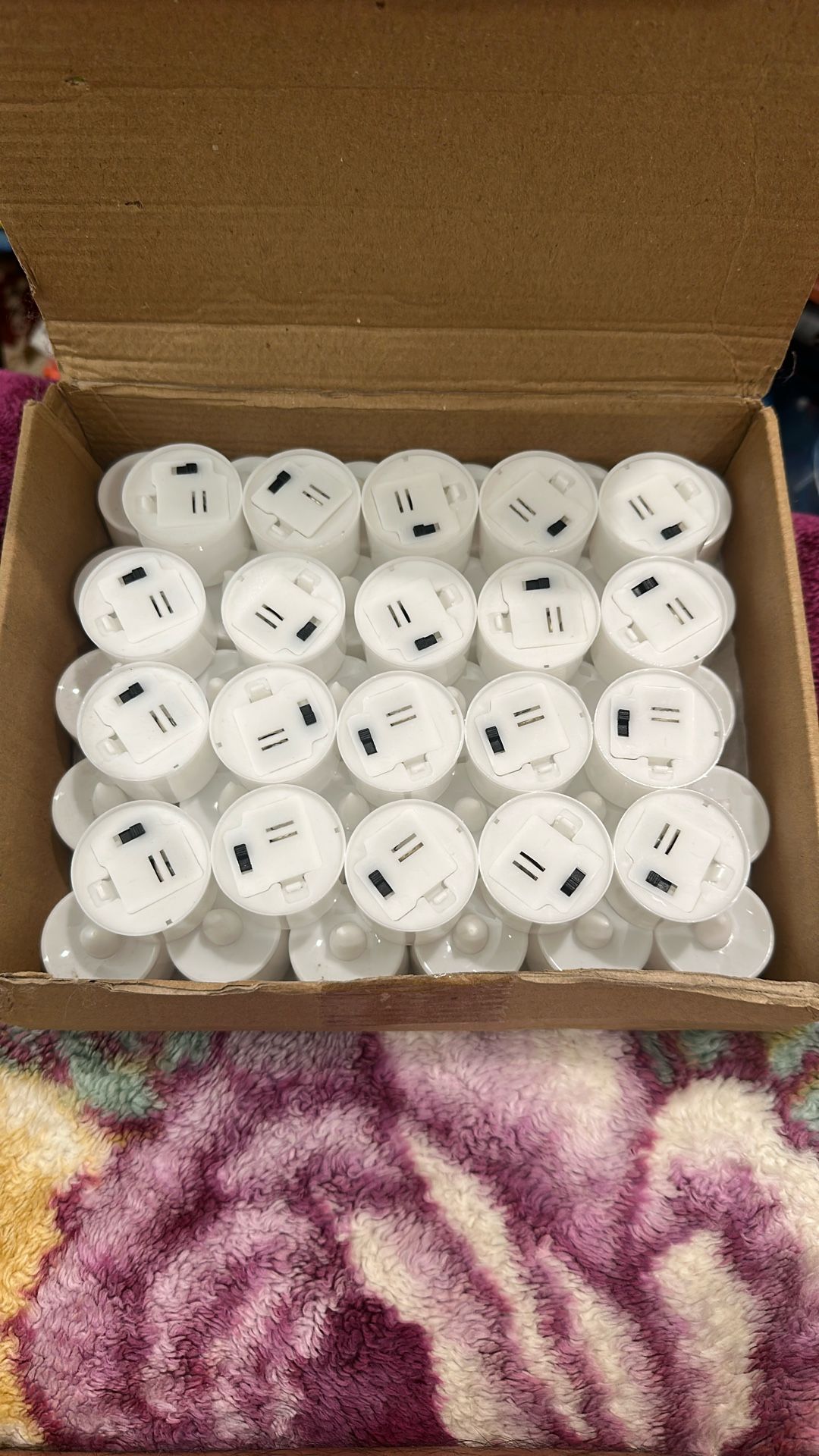 50 Plastic Candles
