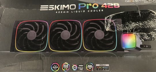 Geometric Future Eskimo Pro 420mm AIO Liquid CPU Cooler