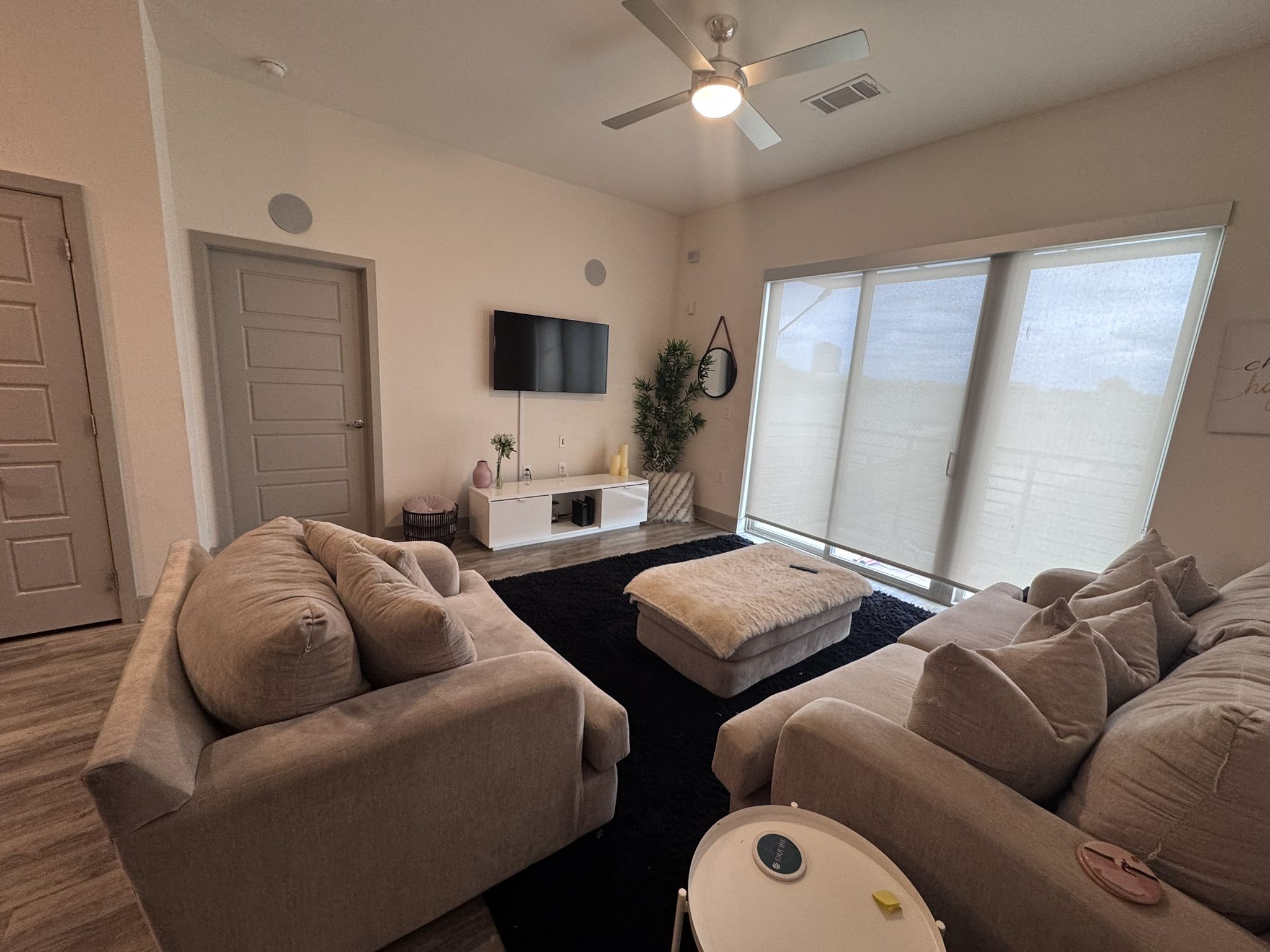 Couch, Chair And Long Ottoman 