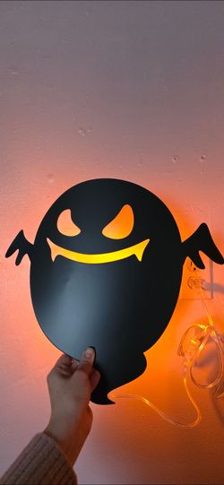 Halloween ghost lamp