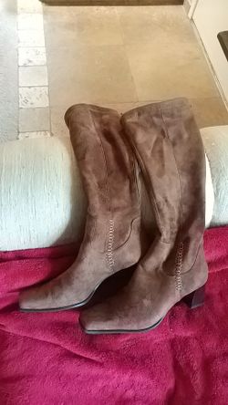 FRANCO SARTO women's suede boots
