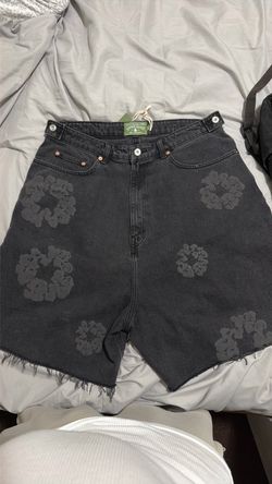 Demin Tears Shorts