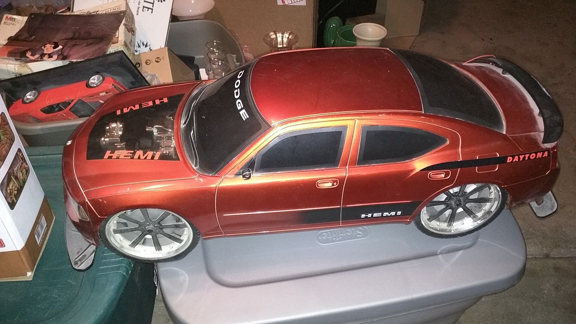 Dodge charger remote control car new bright 1/6th size 1:6 ratio