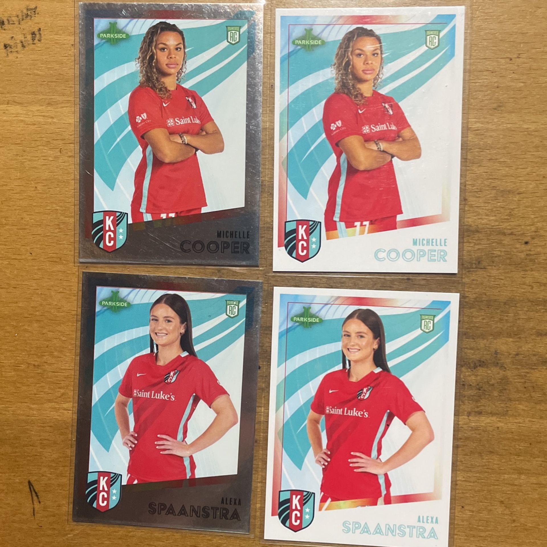 2023 PARKSIDE KC CURRENT 4 CARD ROOKIE LOT