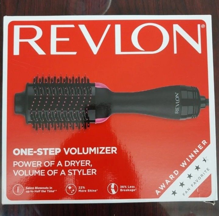 Revlon RVDR5222MNT 1100W Hair Dryer and Volumizer Hot Air Brush - Mint