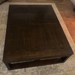 Large Wood Coffee table