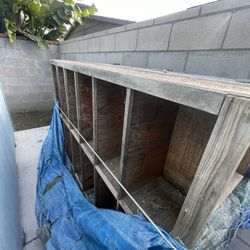 Large Wooden Shelves  (Free)