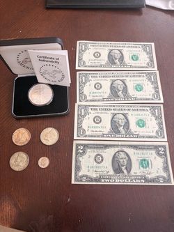 55 Piece Historic Coin & Paper Currency Collection (Includes Pure & 90% Silver)