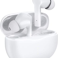 Bluetooth 5.0 Wireless Earbuds with Fidelity Sound,Smart Touch Control, IP67 Waterproof, 25Hrs Playtime with Type-C Stereo in-Ear Earphones Built-in M