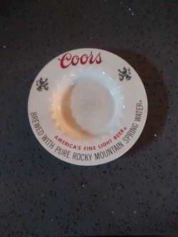 Ashtray by Coors