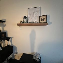 Long Floating Shelves