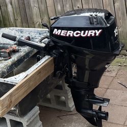 2006 model Mercury 15 HP 4stroke