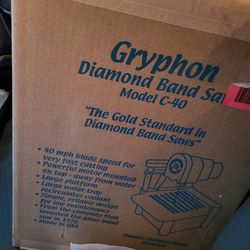 Gryphon Diamond Band Saw.   (2)