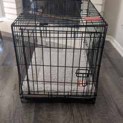 Small Dog Crate And Dog Bed